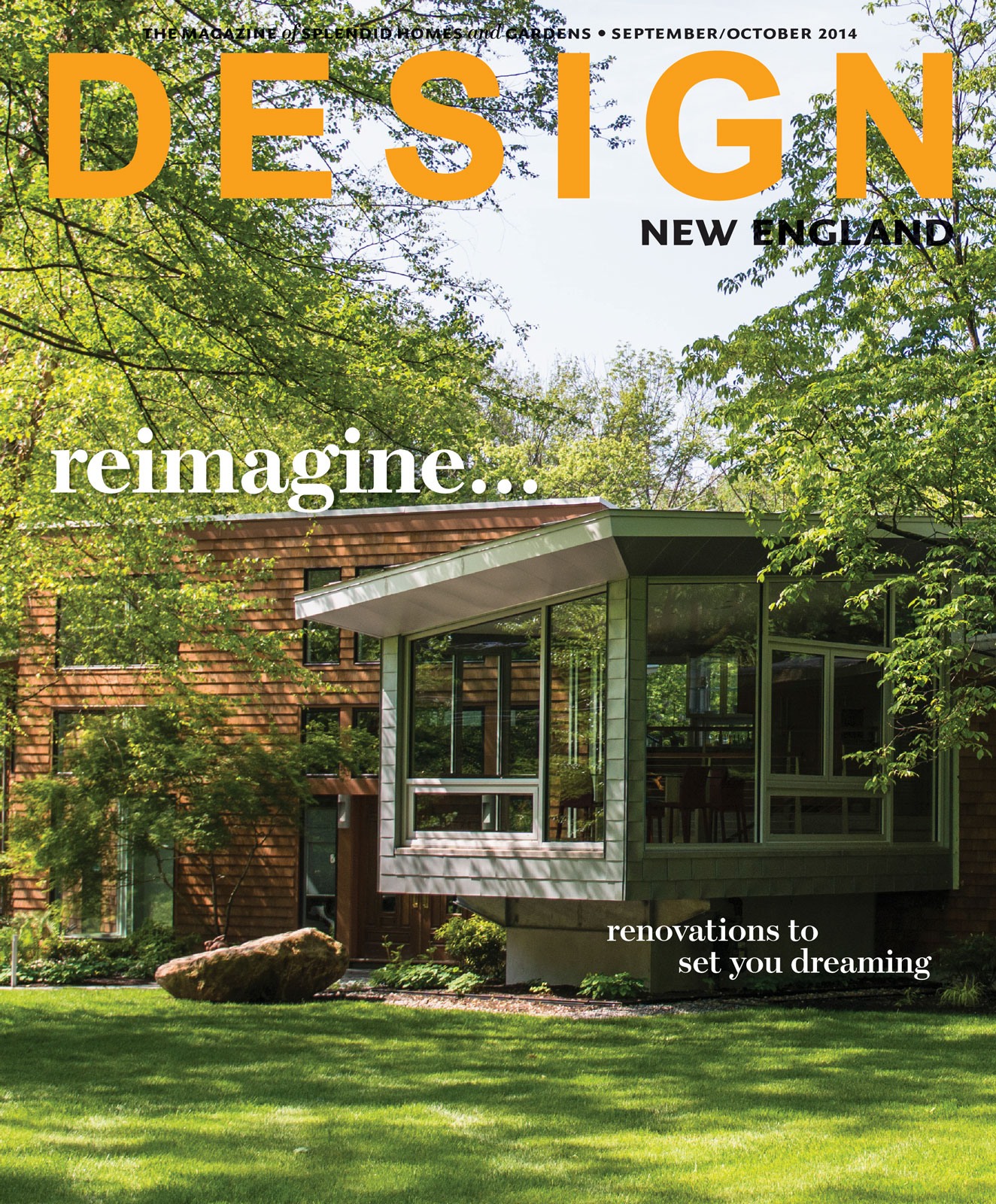 Design New England, Renovations to Set You Dreaming - September-October 2014.