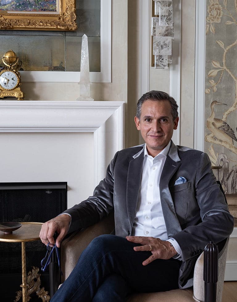 Portrait of Juan Guillermo Uribe Rubio, architect and principal at Pauli & Uribe Architects
